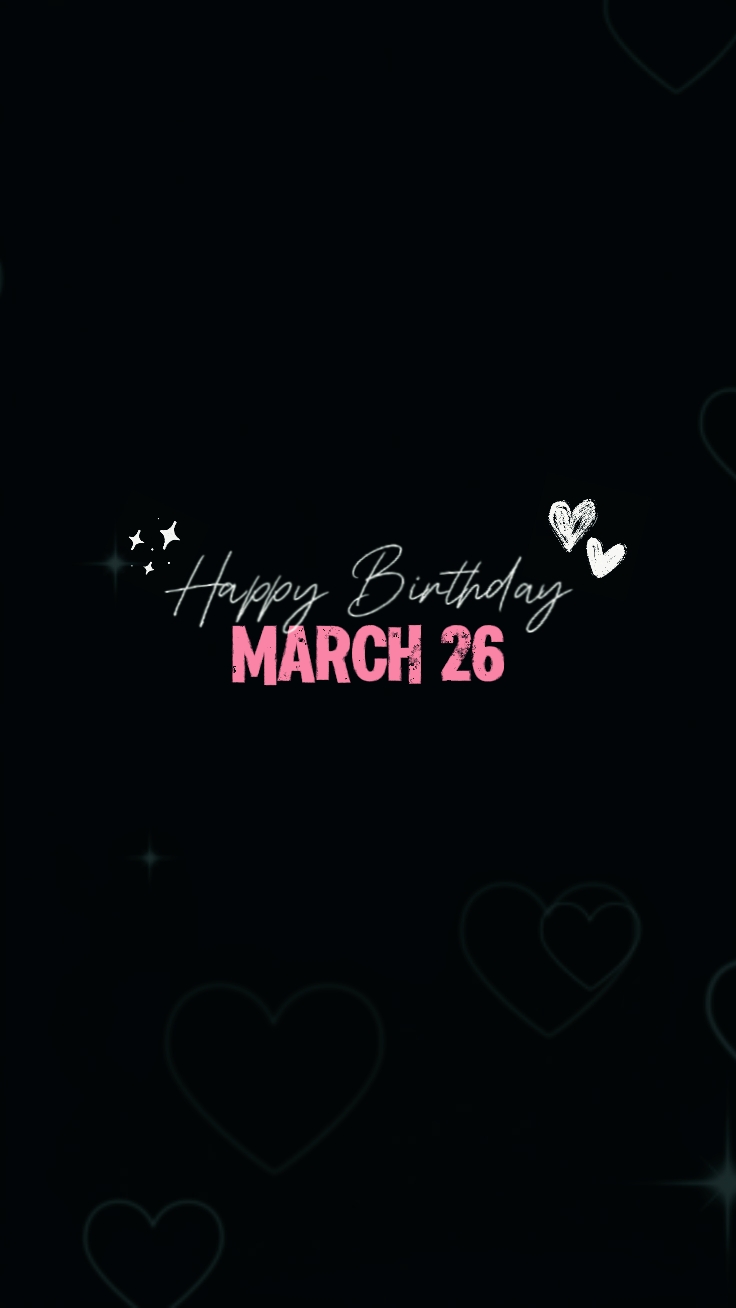 Ulang Tahun 26 Maret