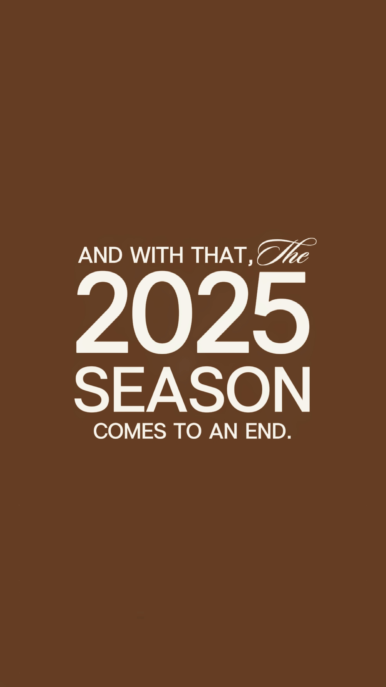 2025 Recap