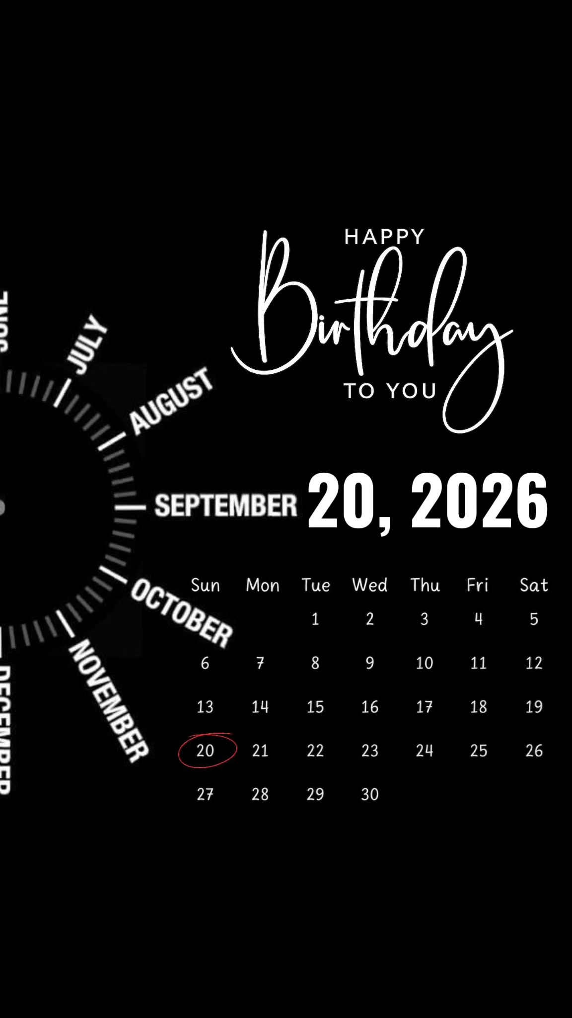 B'day Girl 20 Sept