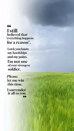 Let me win, Lord 