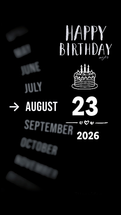 BDAY MY LOVE 23