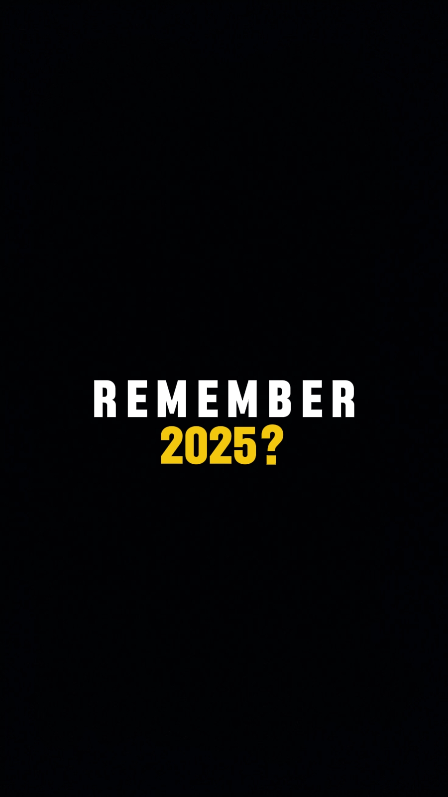 Lembra de 2025?