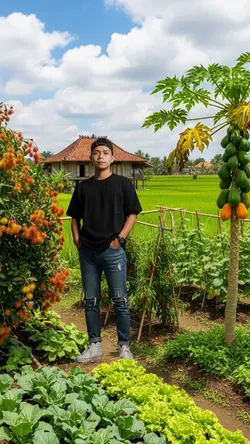 kebun ku pada subur