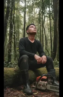 kerja di hutan