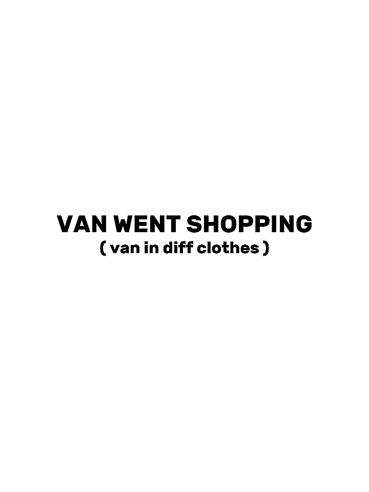 van went shopping 