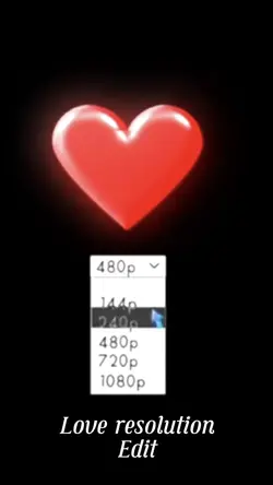 Love resolution  