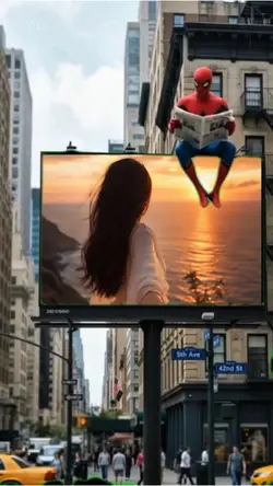 Spider Man Billboard