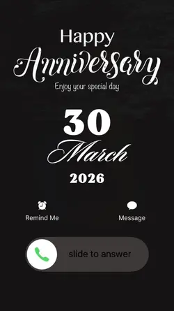 ANNIV 30 MARCH