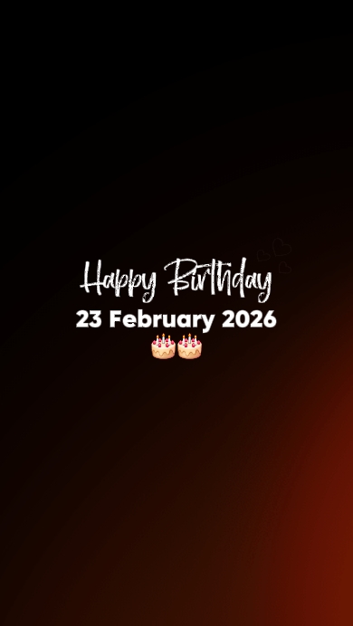 CUMPLEAÑOS 23 DE FEBRERO