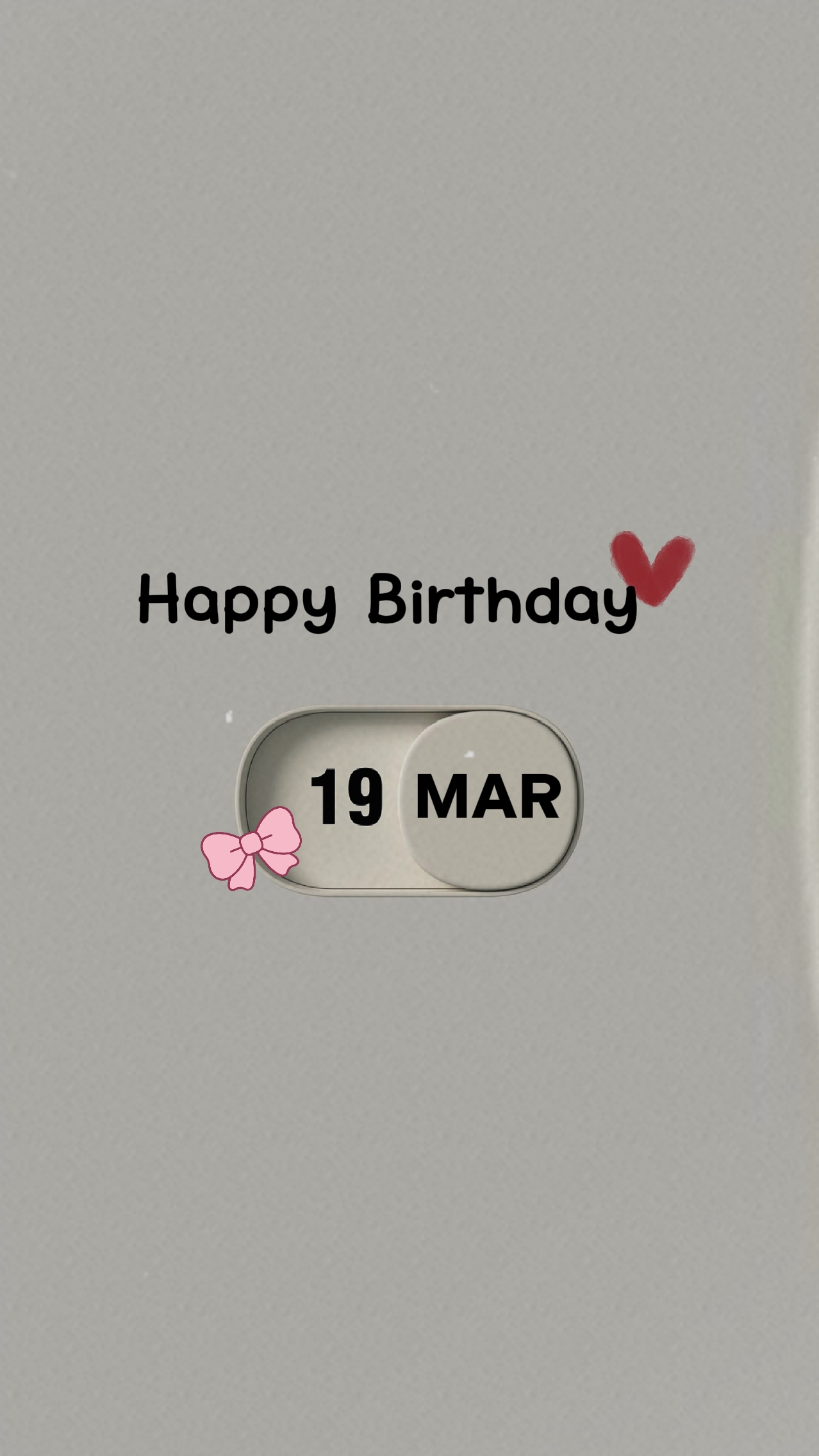 ULANG TAHUN 19 MARET