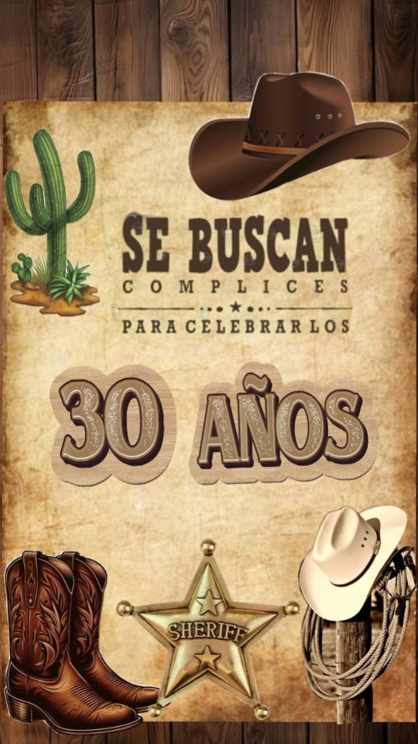 Convite vaquera 