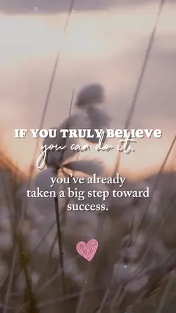 if you truly believe