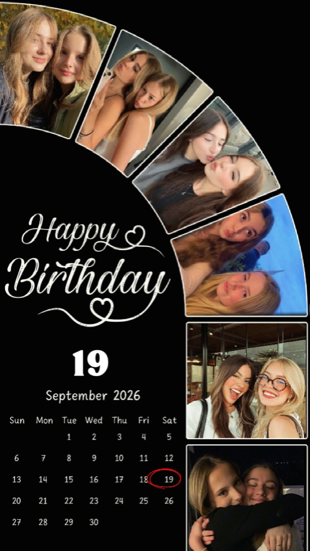 BIRTHDAY 19 SEPT 