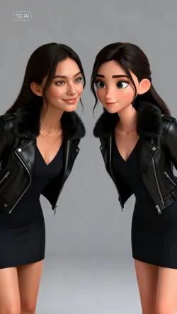 Real vs 3D Twin