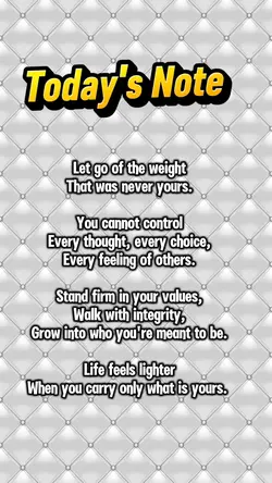Today's Note 