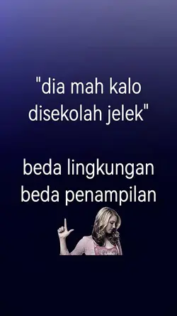 dia mah kalo di sklh