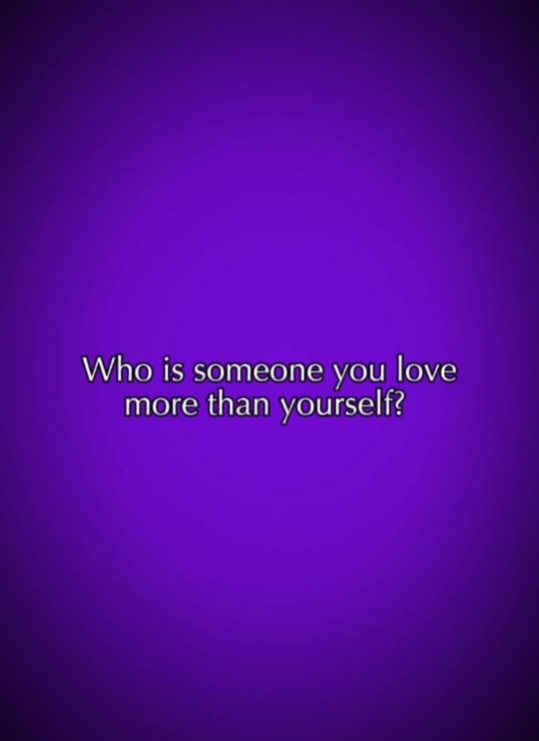 someone you love
