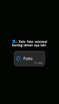 bareng teman nya lah