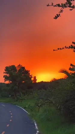 บรรยากาศยามเย็น 🧡