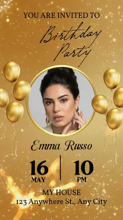 Birthday invitation