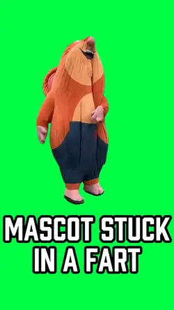 MASCOT SUIT FART