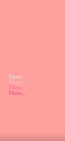 I love… youuu 🩷🤍