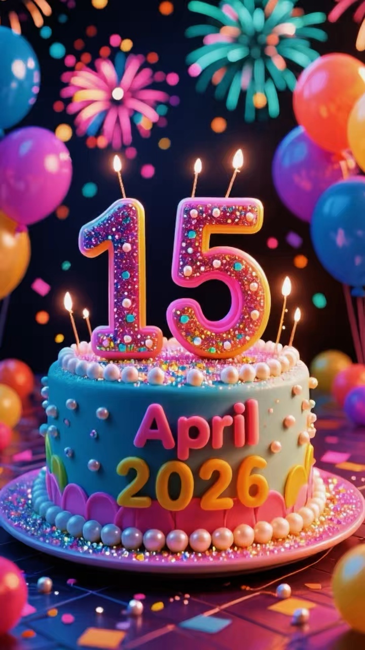 Selamat ulang tahun 15 April 2026
