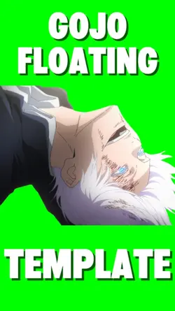 Gojo Floating meme