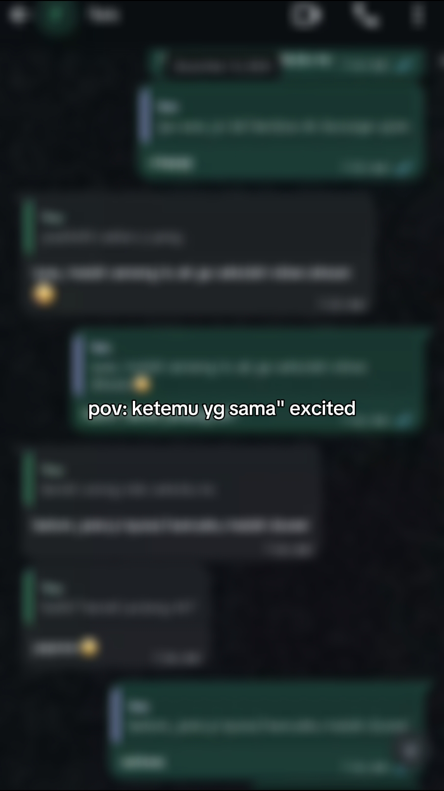 pov : ketemu yg sama2