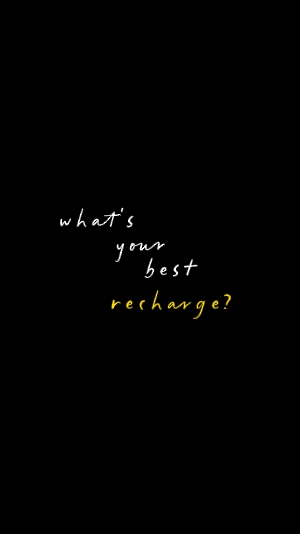 Best Recharge?