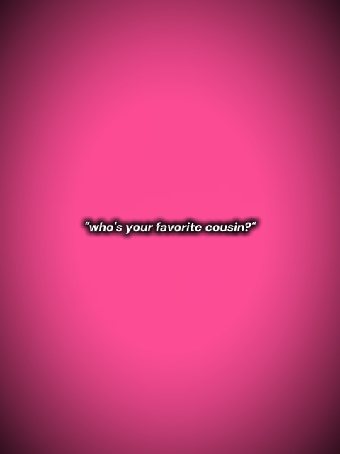 who's your favorite 
