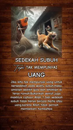 sedekah subuh