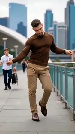 AI Funny Walking