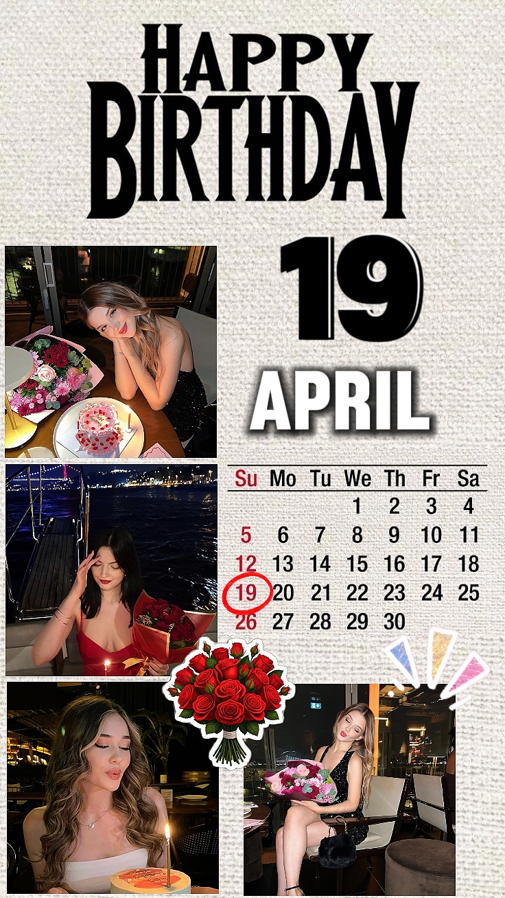 HBD 19 April 