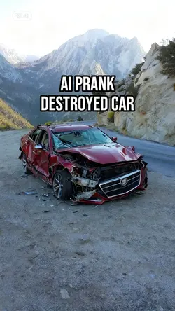 Destroyed Car Prank