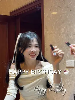 Happy birthday 🎂 