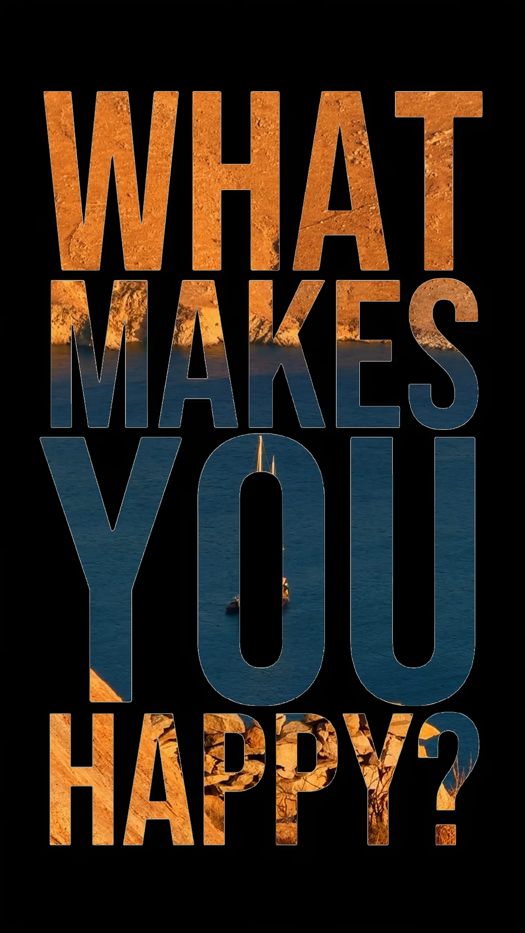 ¿Qué te hace feliz?