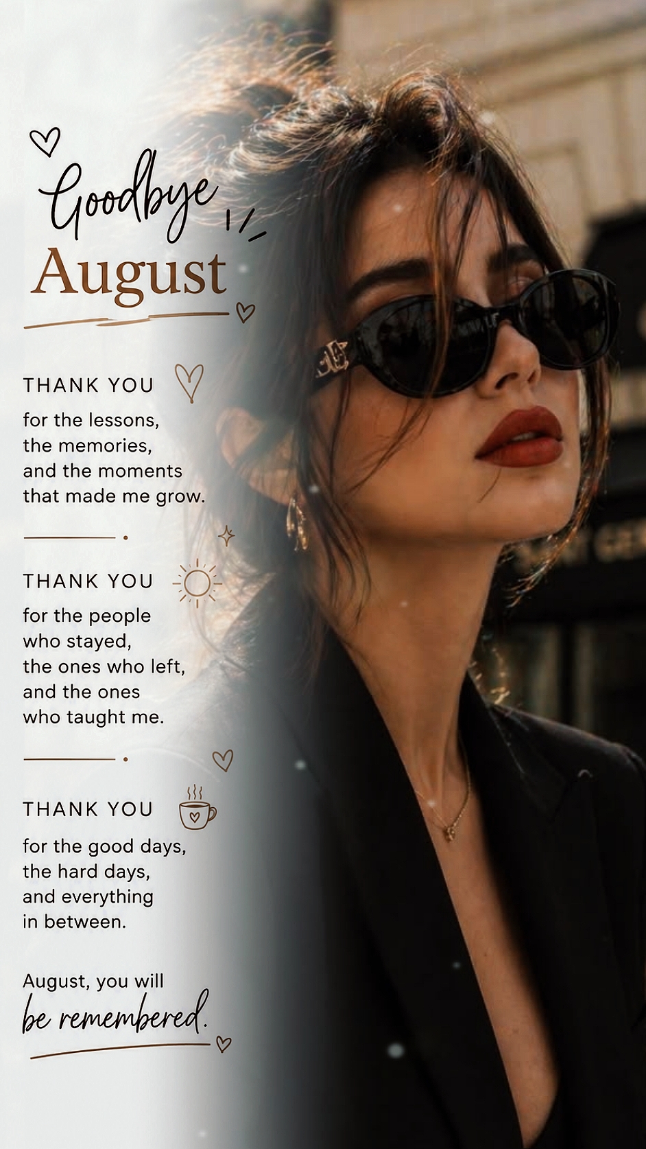 Adiós agosto