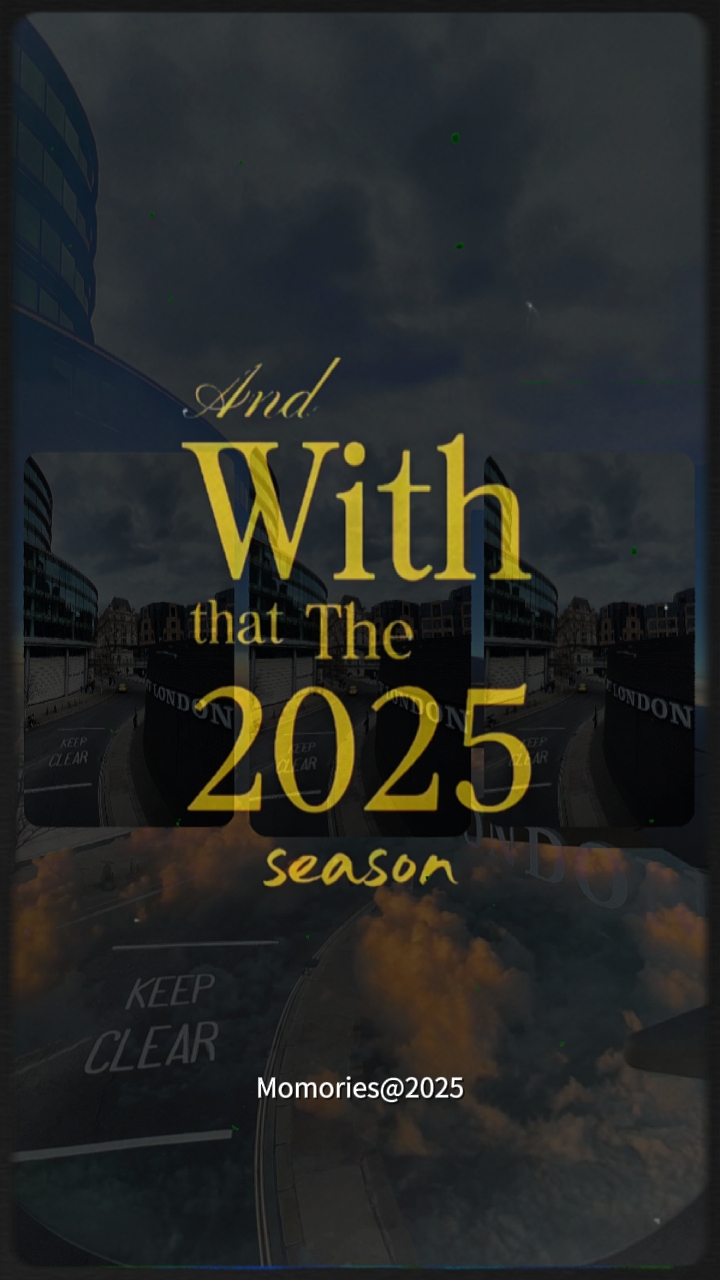 The 2025 Seasons