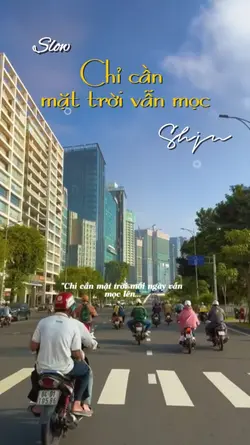 Chỉ cần mặt trời vẫn