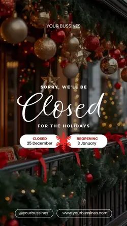 christmas closed