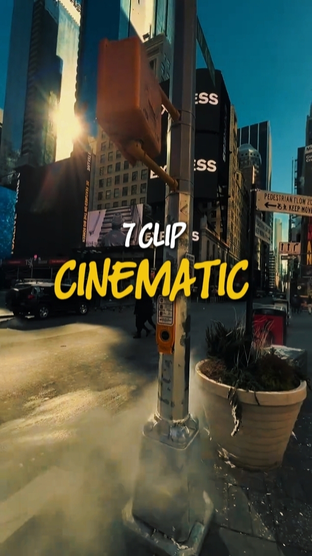 7 CLIPES CINEMÁTICOS 