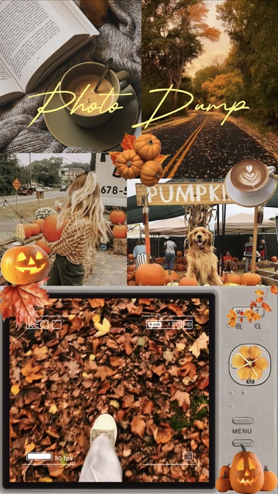 Photo dump design 