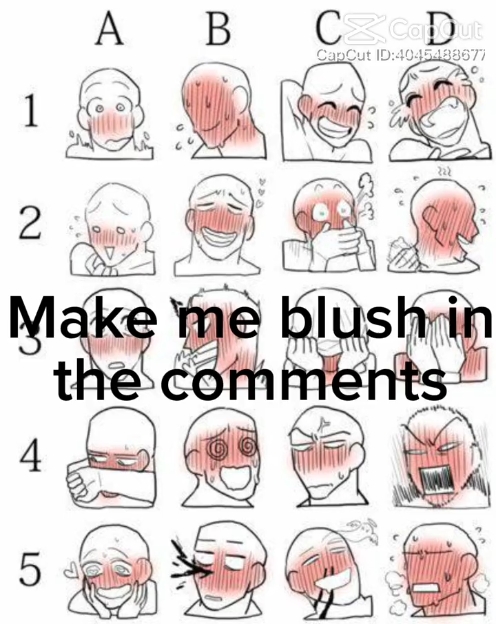 Make me blush