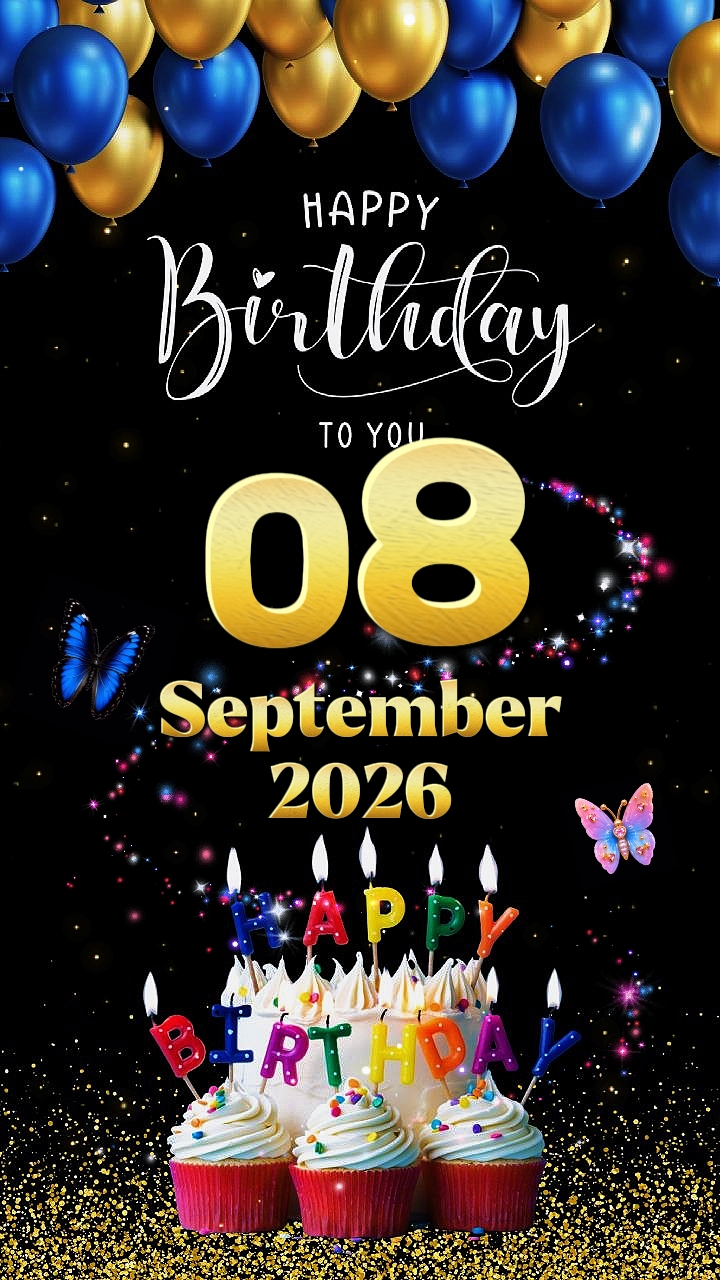 HBD 08 de septiembre de 2026