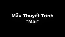 Mẫu Thuyết Trình 
