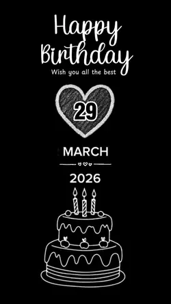 hbd 29 march