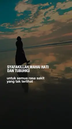 Syafakillah
