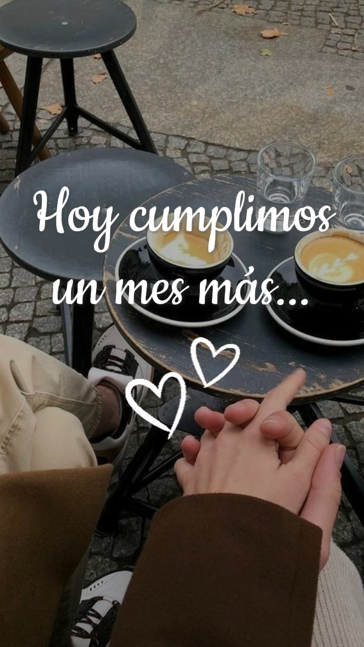 Un mes más novios