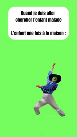 Danse enfant malade